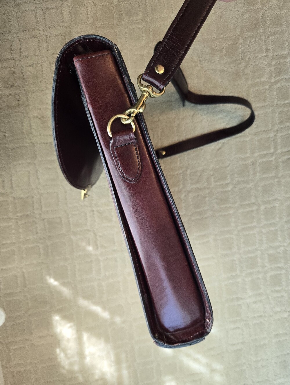 Vintage Schlesinger Oxblood Leather Briefcase - Picture 12 of 16